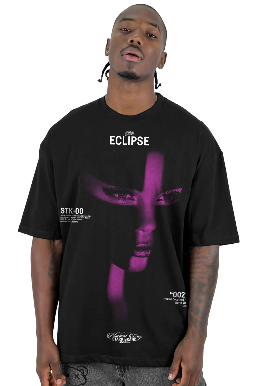 Oversize Negra Eclipse Alto Gramaje