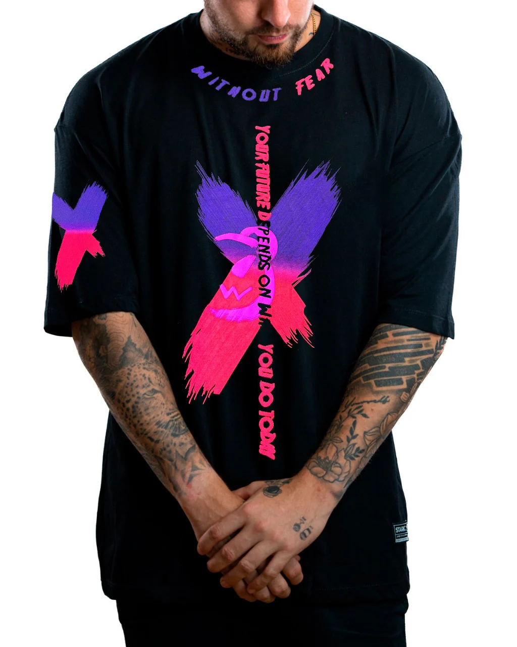 Oversize Negra Fear X