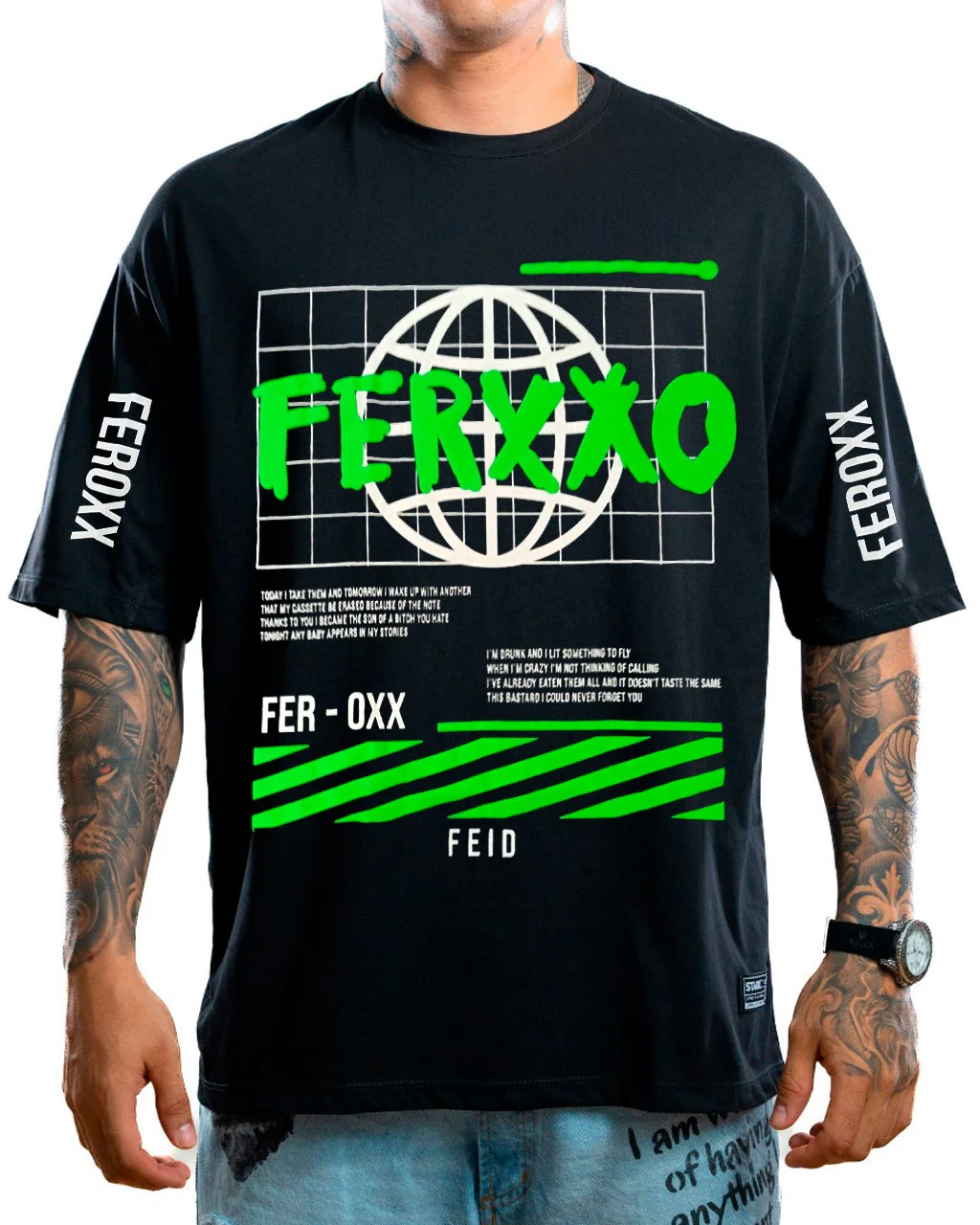 Oversize negra ferxxo