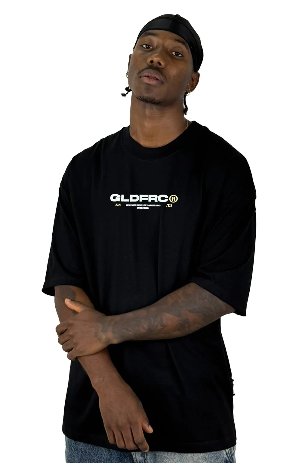 Oversize negra GLDFRC - Image 2