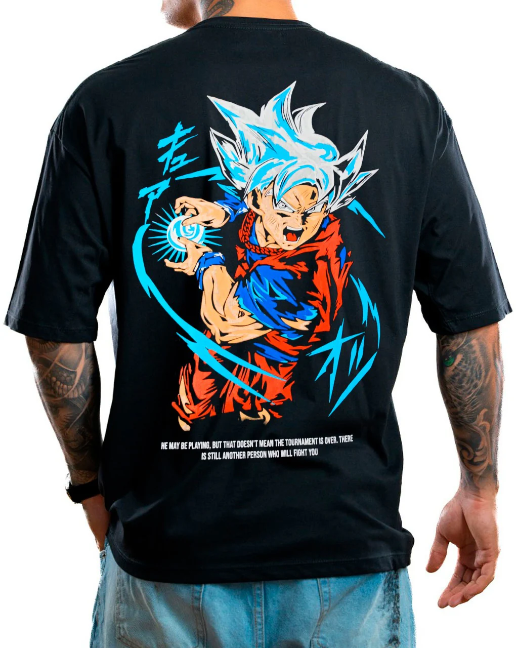 Oversize negra goku super