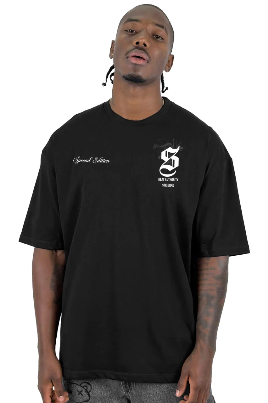 Oversize Negra Heat Authority Alto Gramaje - Image 2