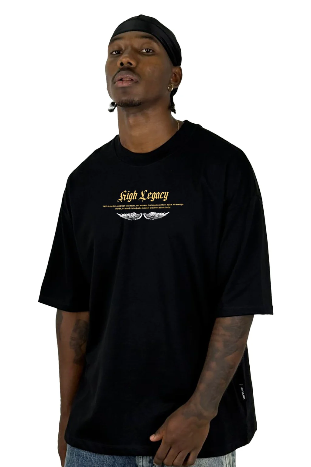 Oversize Negra High Legacy Alto Gramaje - Image 2