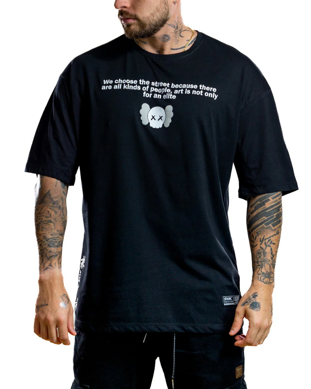 Oversize Negra Kaws Robot - Image 2