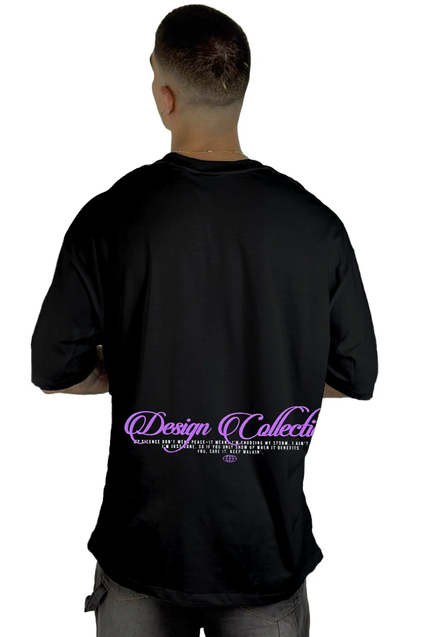 Oversize Negra Limited Drop Alto Gramaje - Image 2
