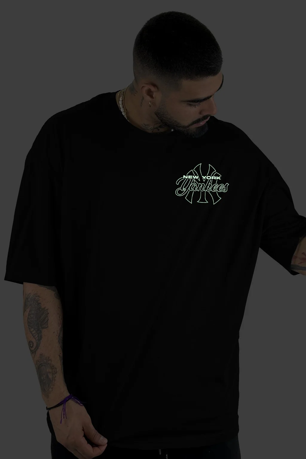 Oversize Negra Luminescence Yankees - Image 2