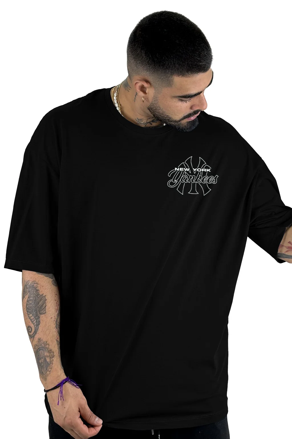 Oversize Negra Luminescence Yankees - Image 4