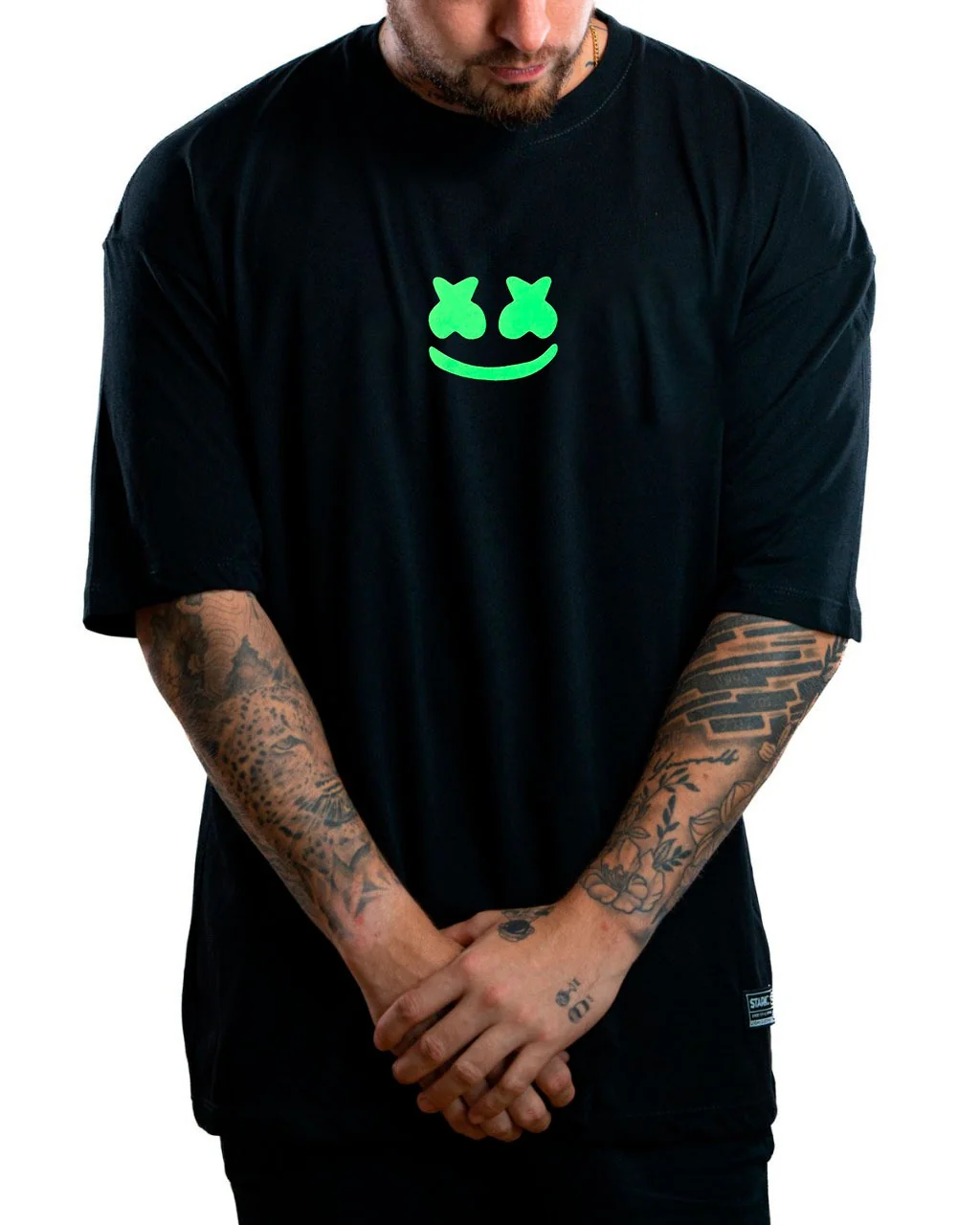 Oversize negra marsh neon