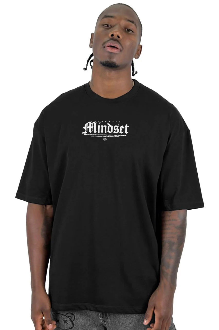 Oversize Negra Mindset Alto Gramaje - Image 2