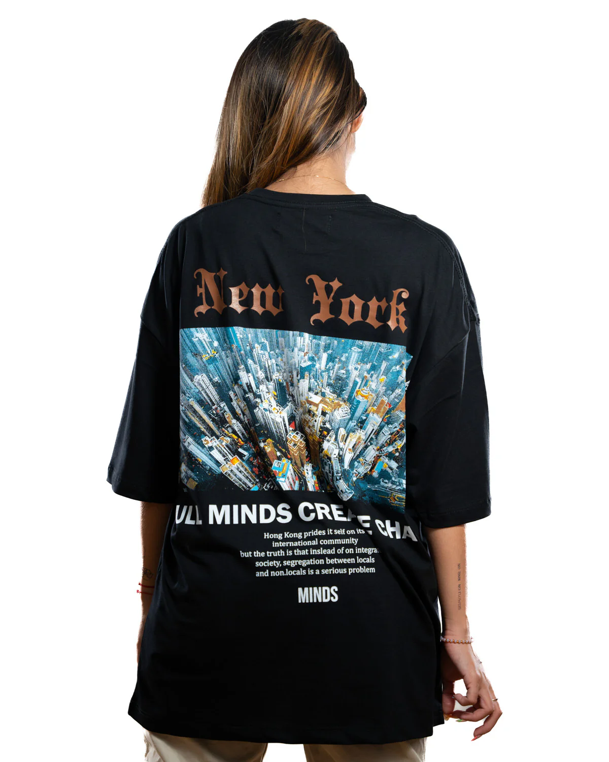 Oversize negra full minds - Image 3