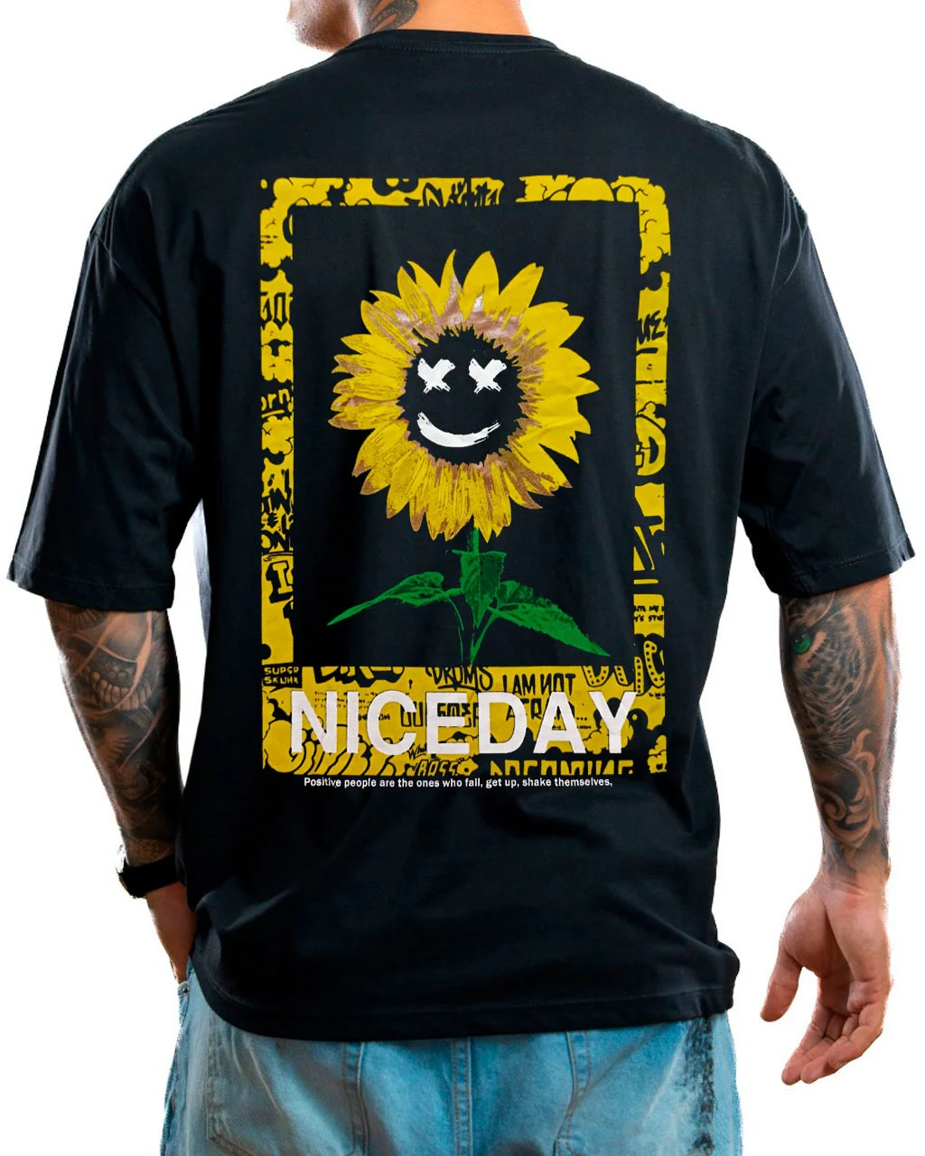 Oversize negra nice day