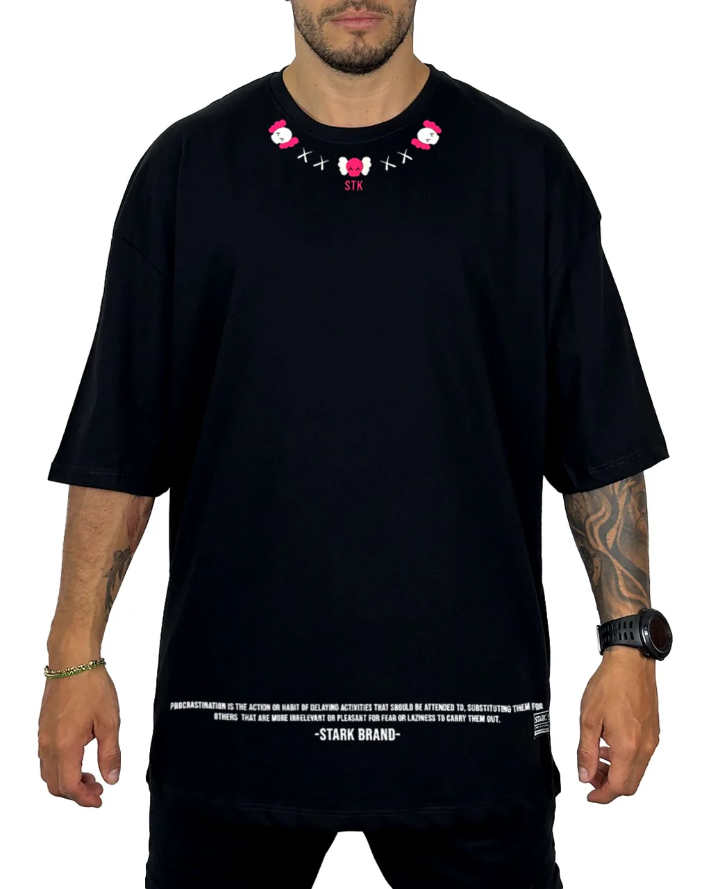 Oversize Negra Relaxing Kaws - Image 2