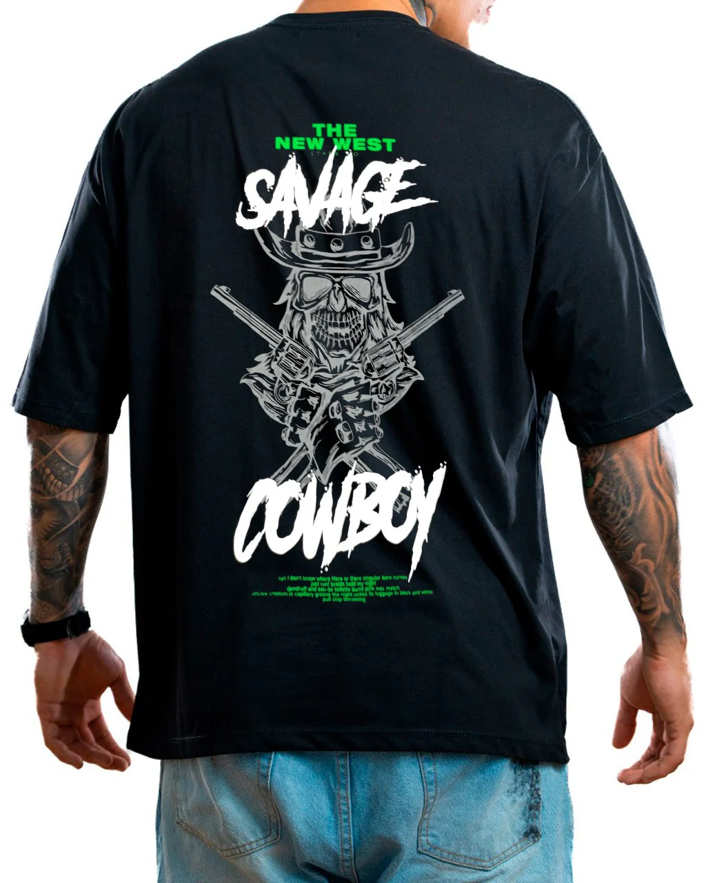 Oversize negra savage cowboy - Image 2