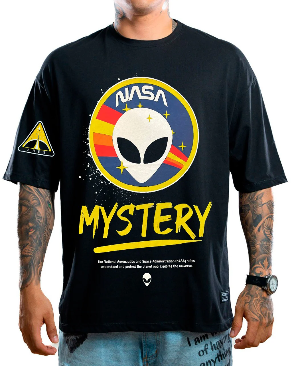 Oversize negro nasa mistery