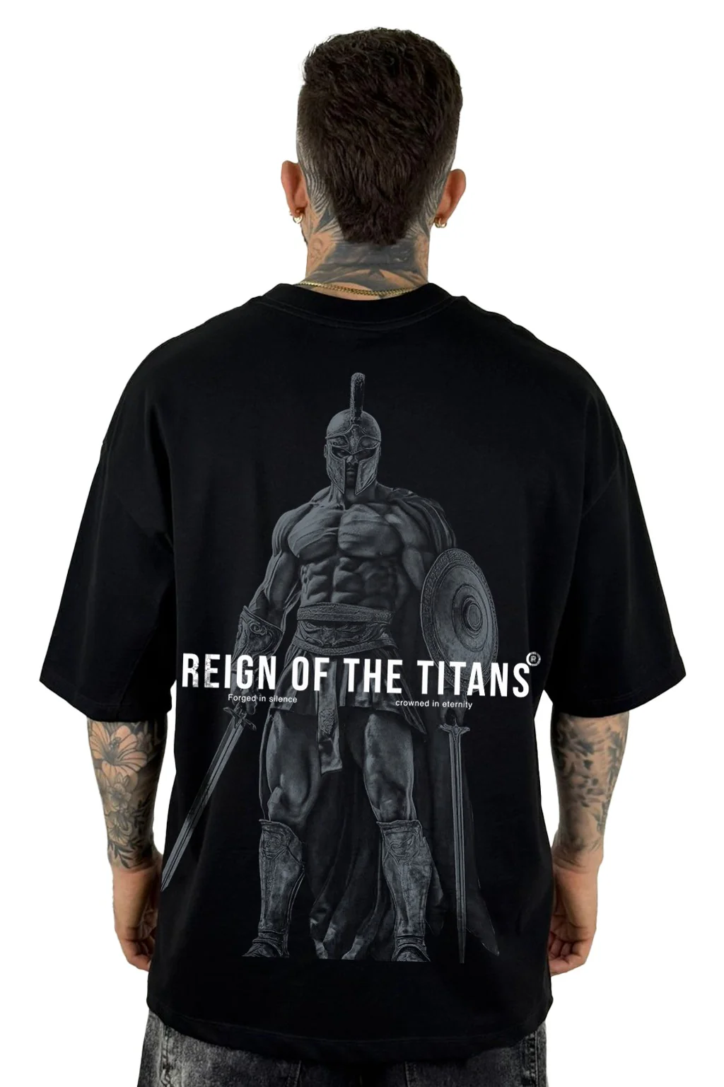 Oversize negro reign of titans