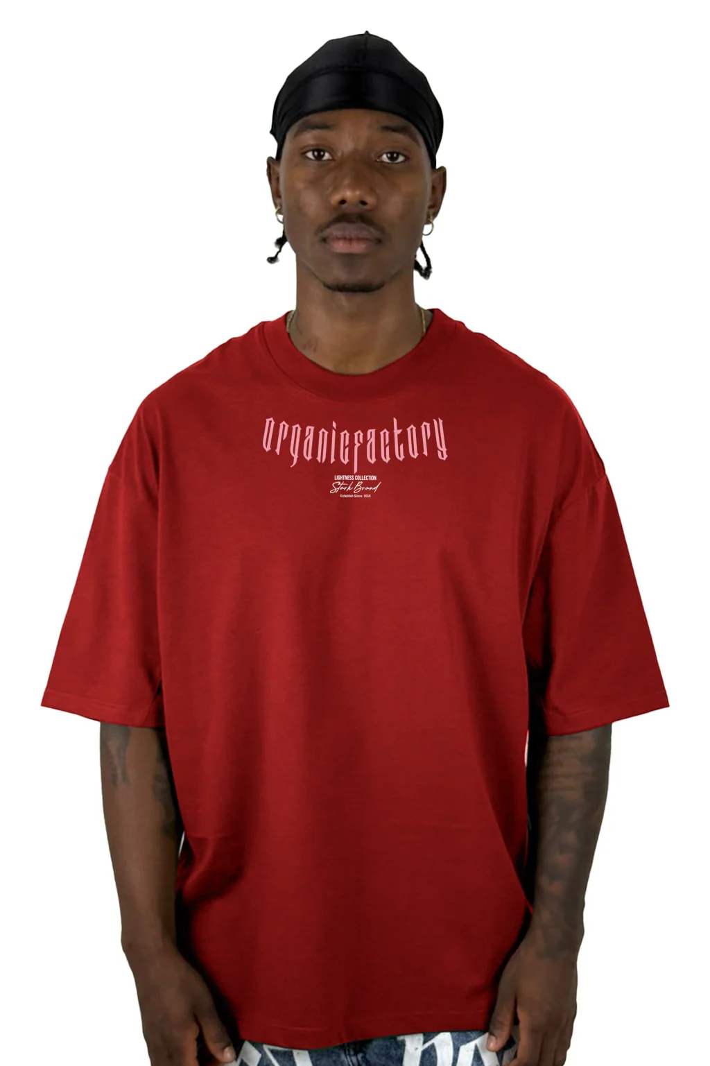 Oversize roja organic alto gramaje - Image 2