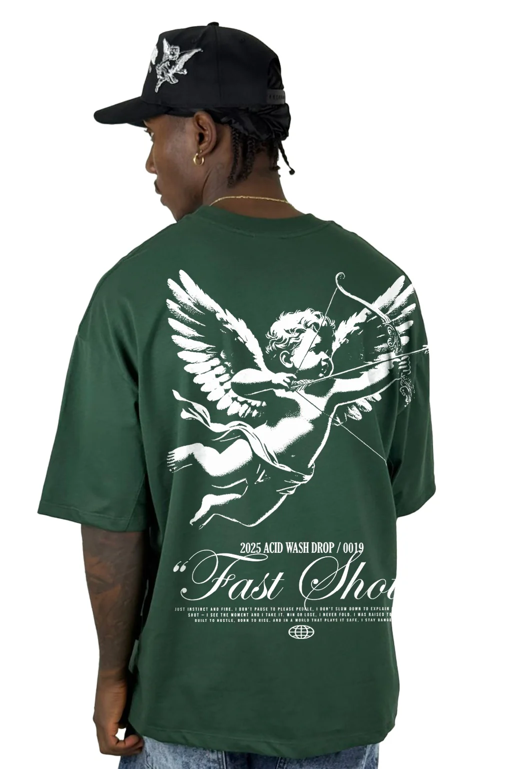 Oversize verde Fast Shot