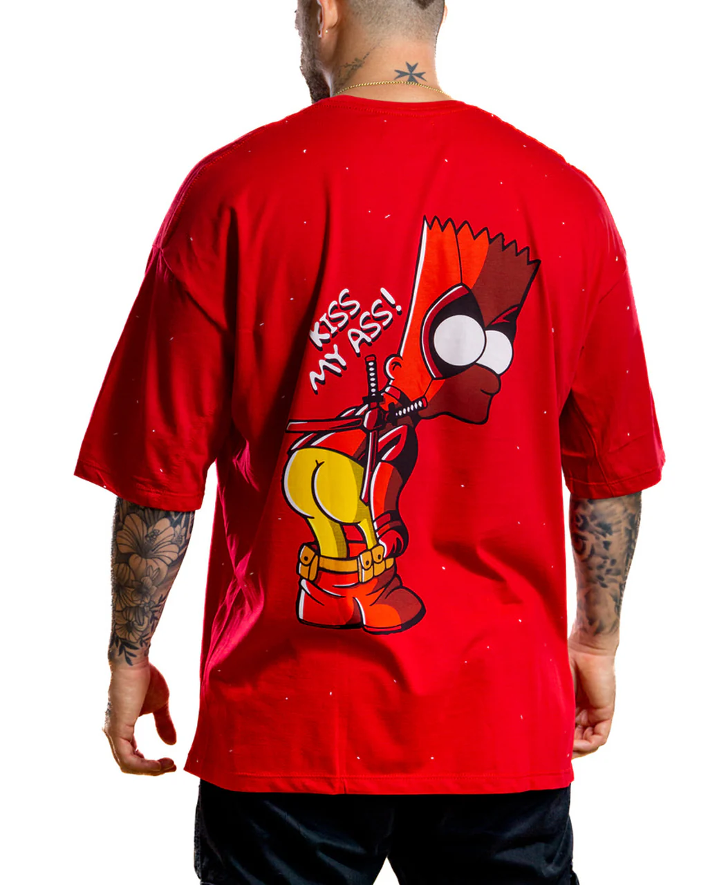 Oversize Roja Simpsons