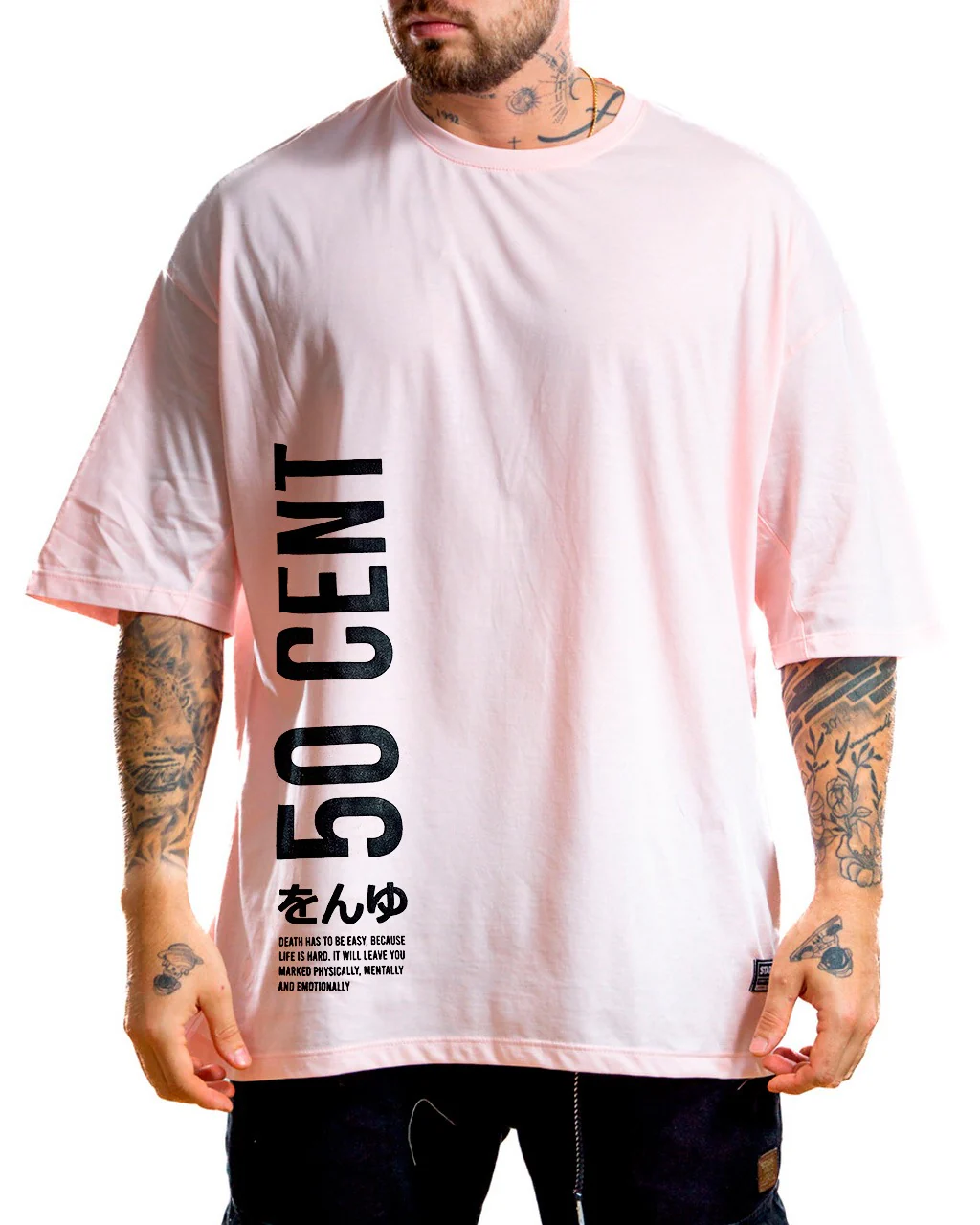 Oversize Rosada 50 Cent - Image 2