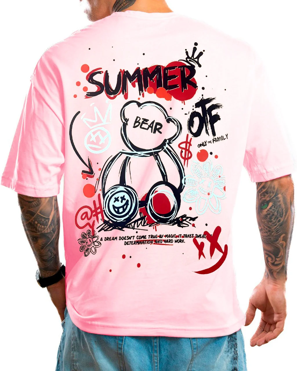 Oversize rosada bear summer