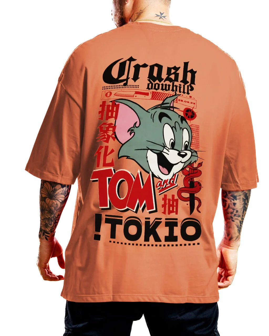 Oversize Salmon Tom Tokio - Image 2