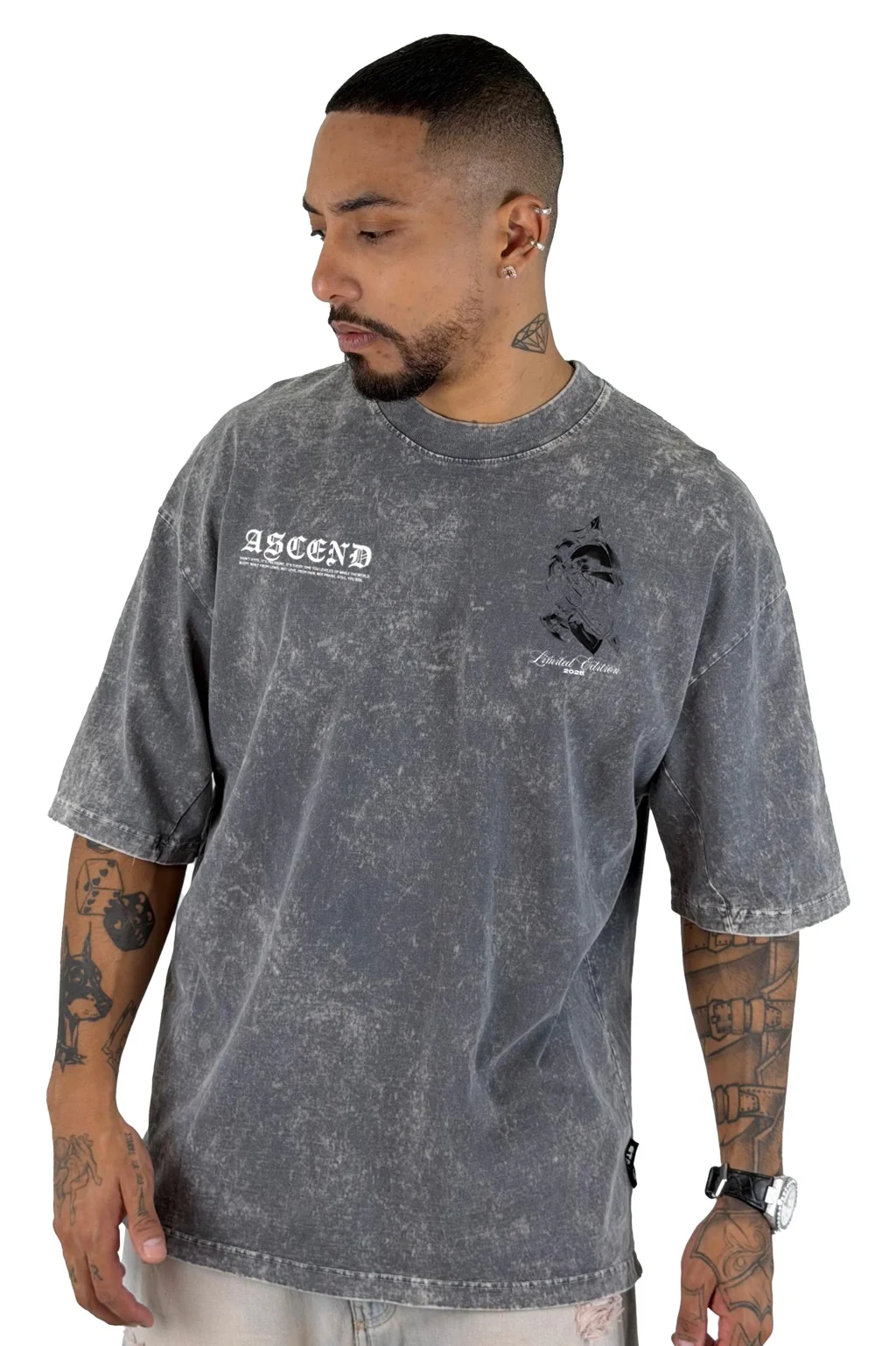 Oversize Sky gris ascend - Image 2