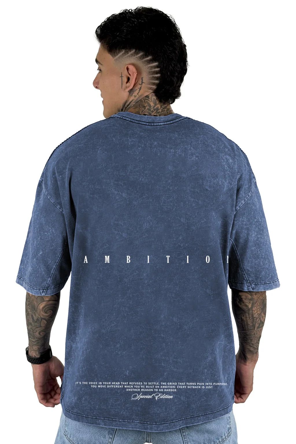 Oversize Sky Azul 777 Ambition alto gramaje - Image 2