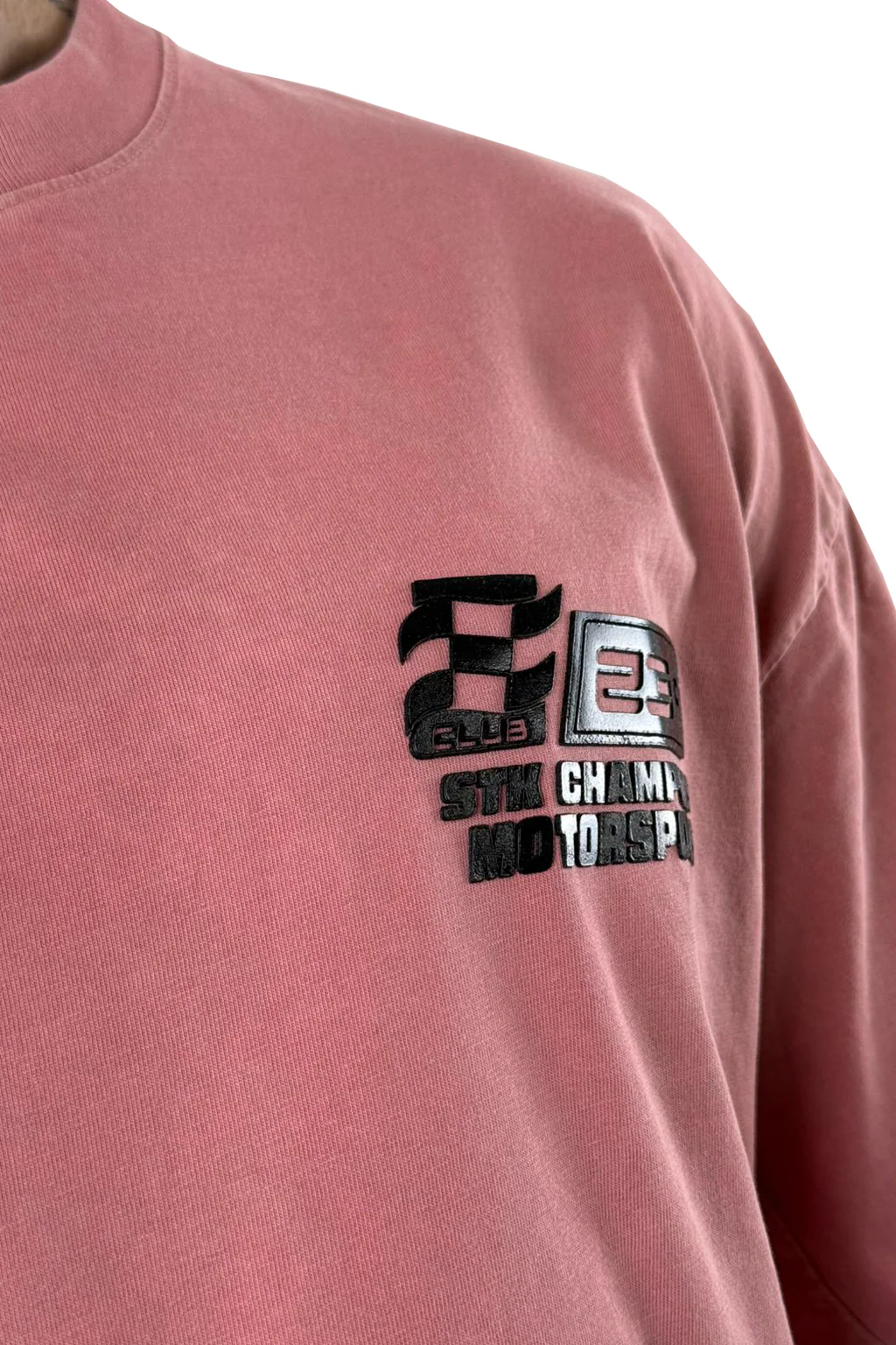 Oversize sky champion rosada alto gramaje - Image 2