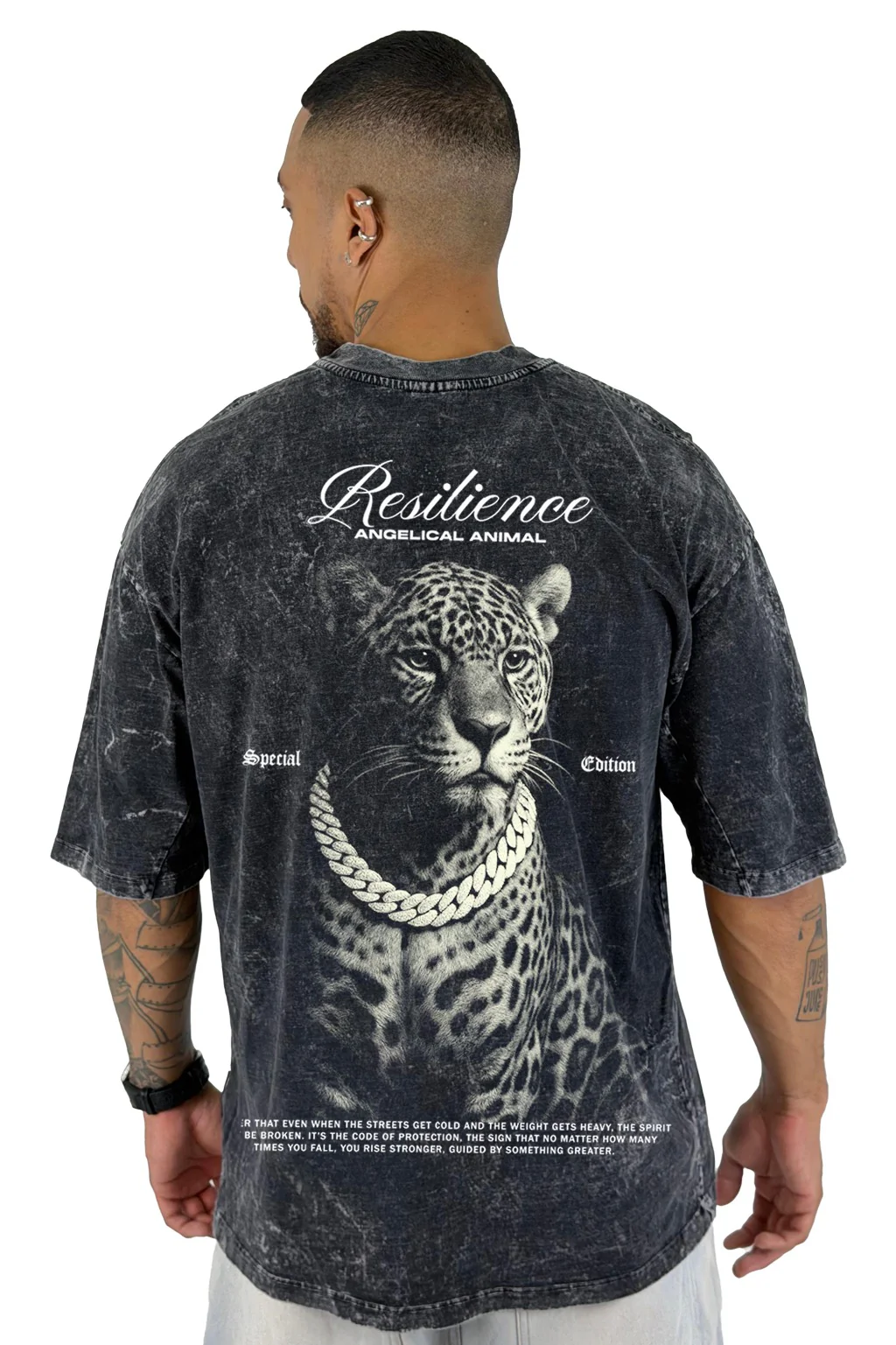 Oversize sky Negra Resilience Leopardo - Image 2