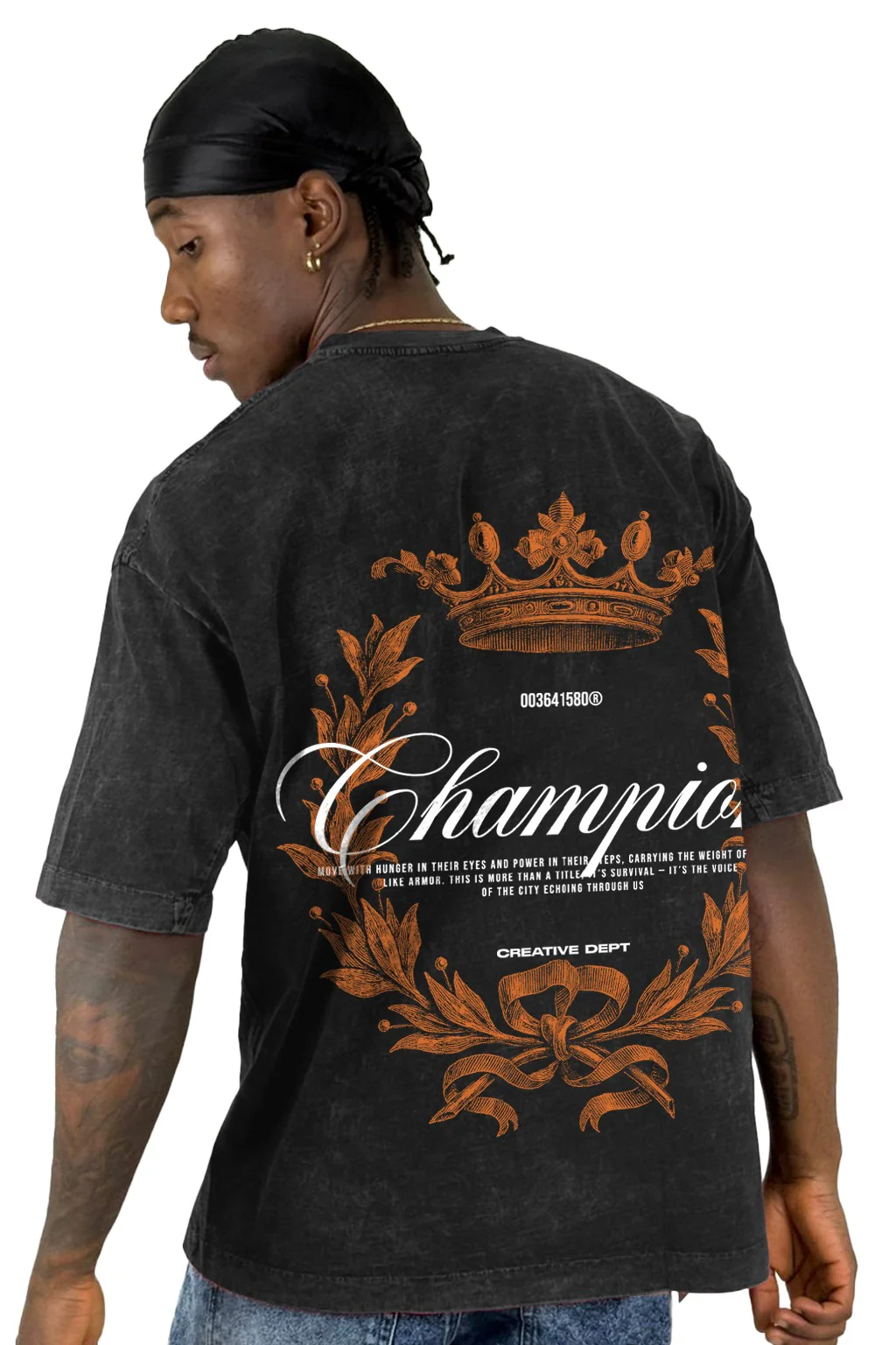 Oversize Sky Negra Champions