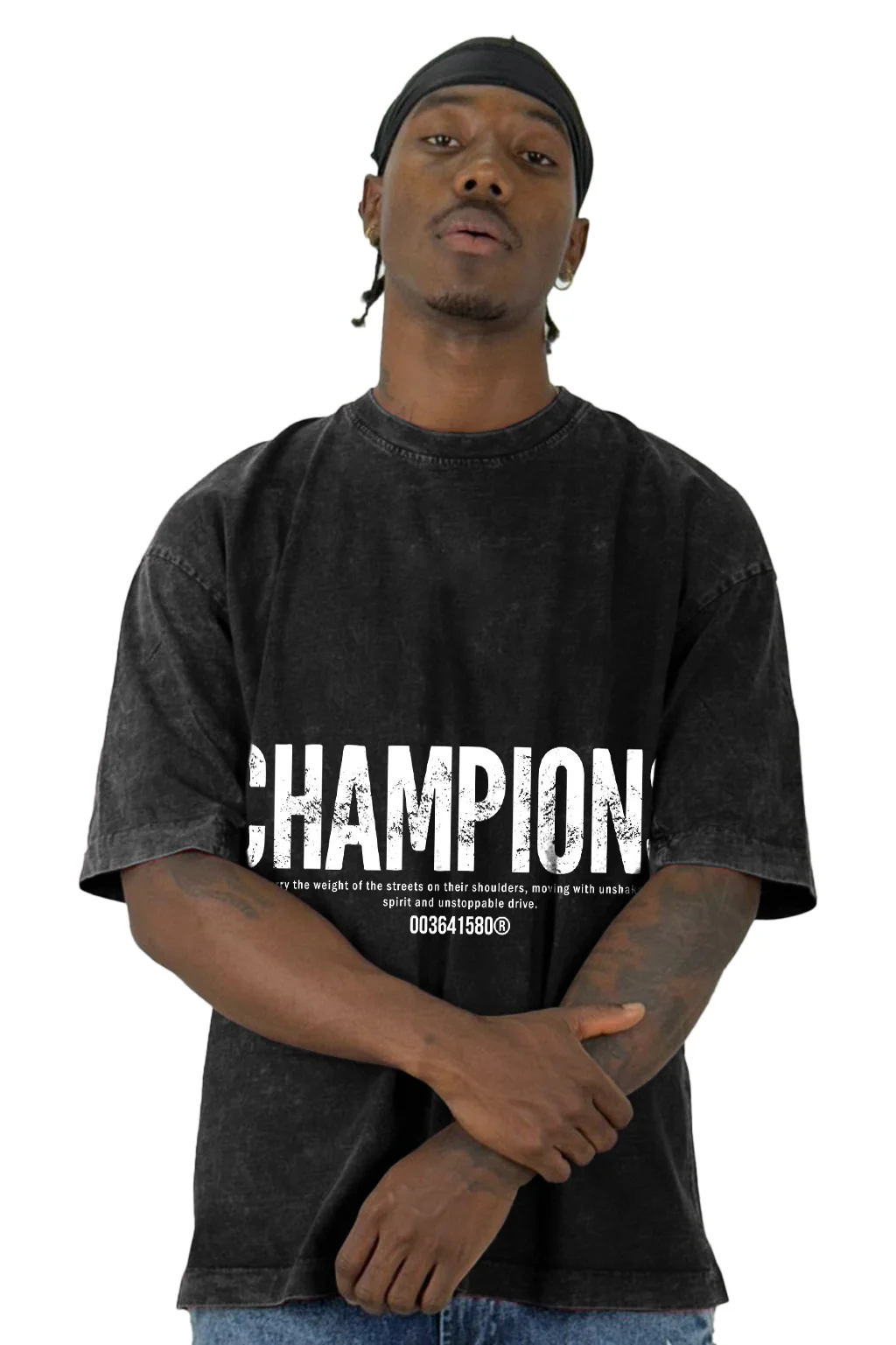 Oversize Sky Negra Champions - Image 2