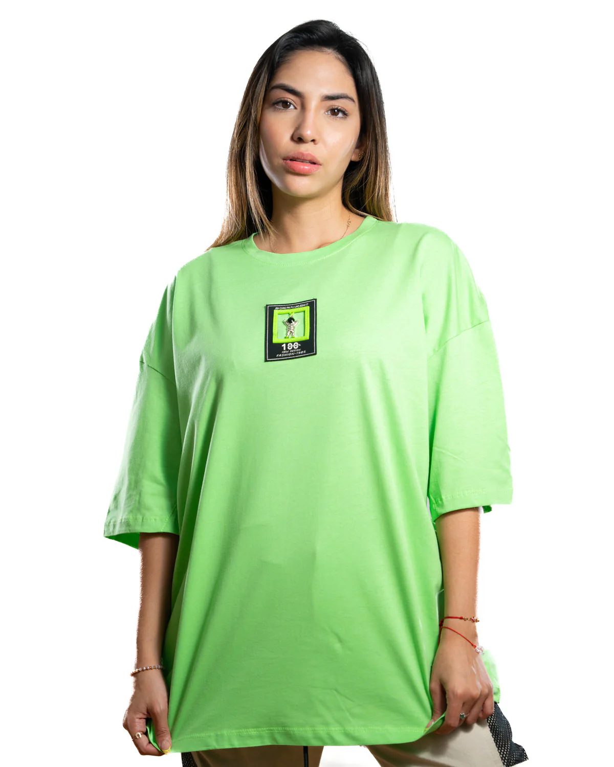 Oversize verde neon astronauta - Image 2