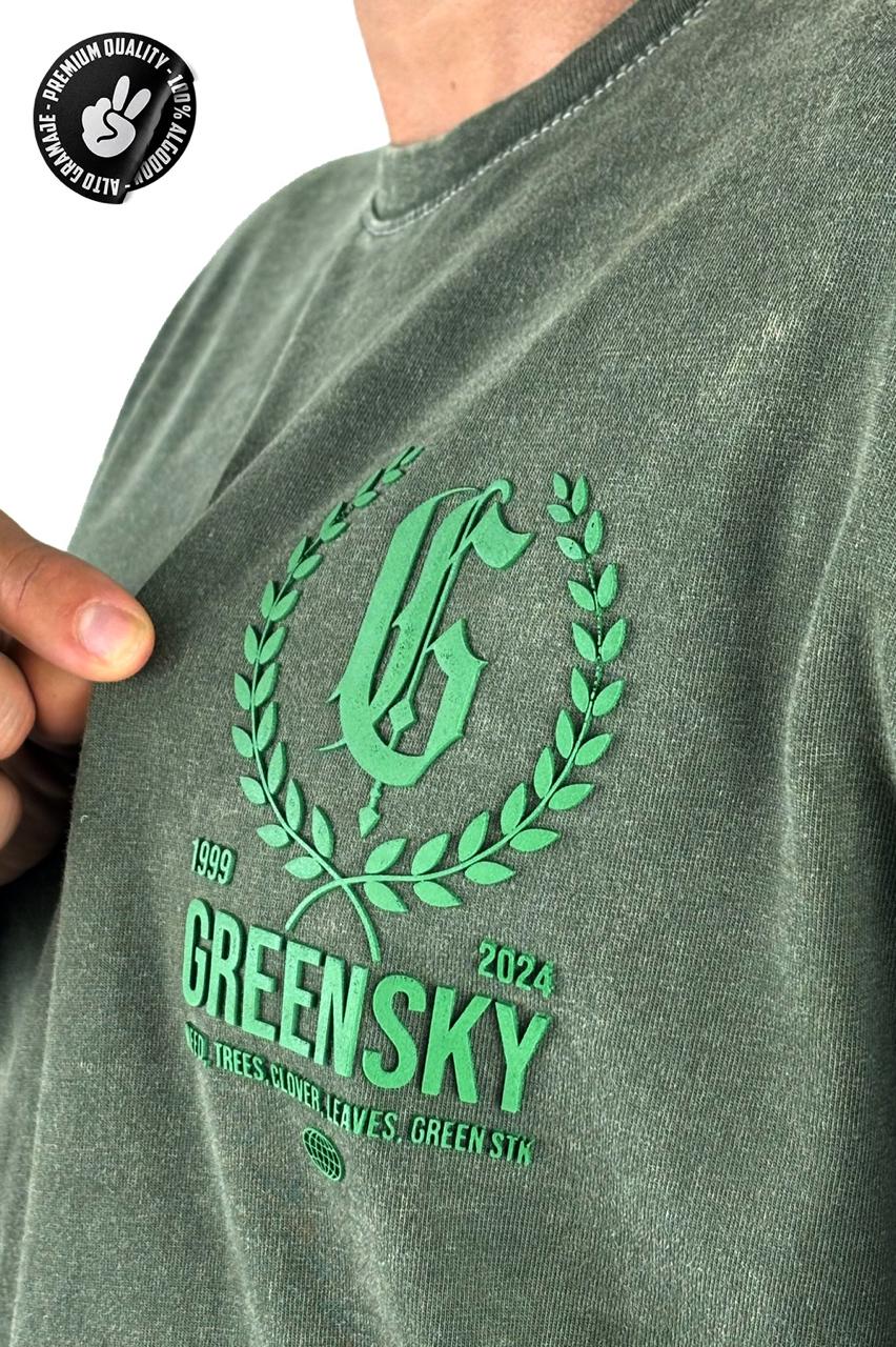 Oversize verde sky Green - Image 2