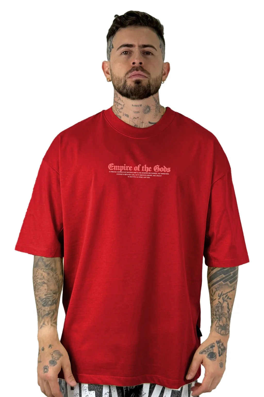 Oversize roja Empire of the Gods