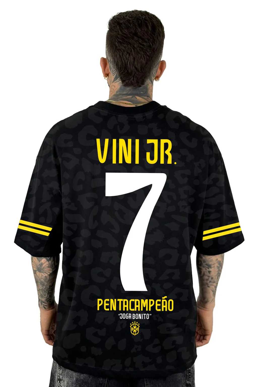 Oversize Vini Jr Brasil Alto Gramaje