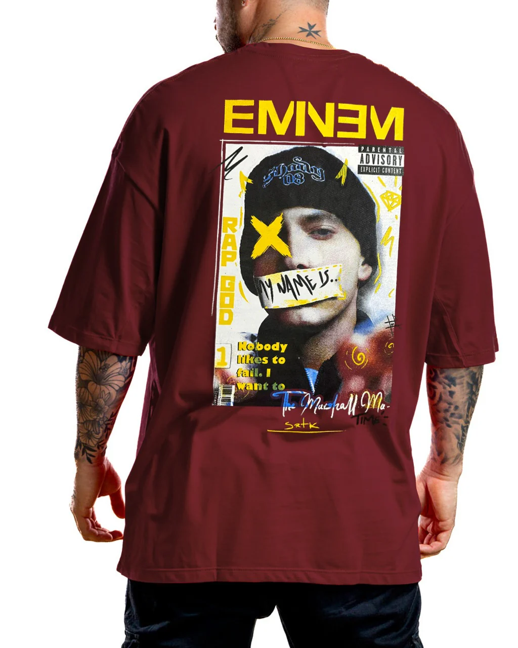 Oversize Vino Tinto Eminem