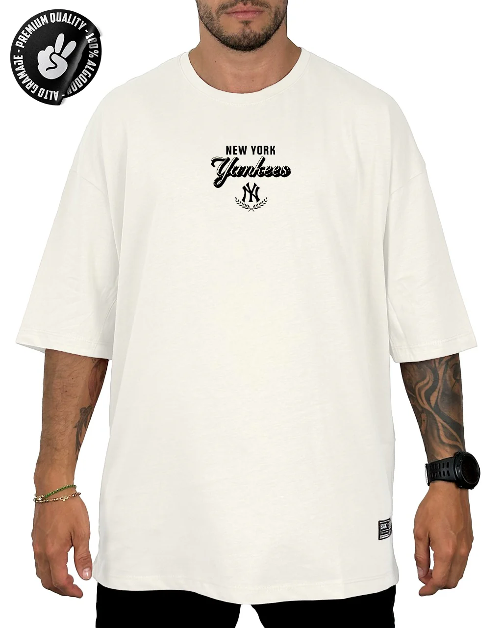 Oversize Yankees Alto Gramaje - Image 2