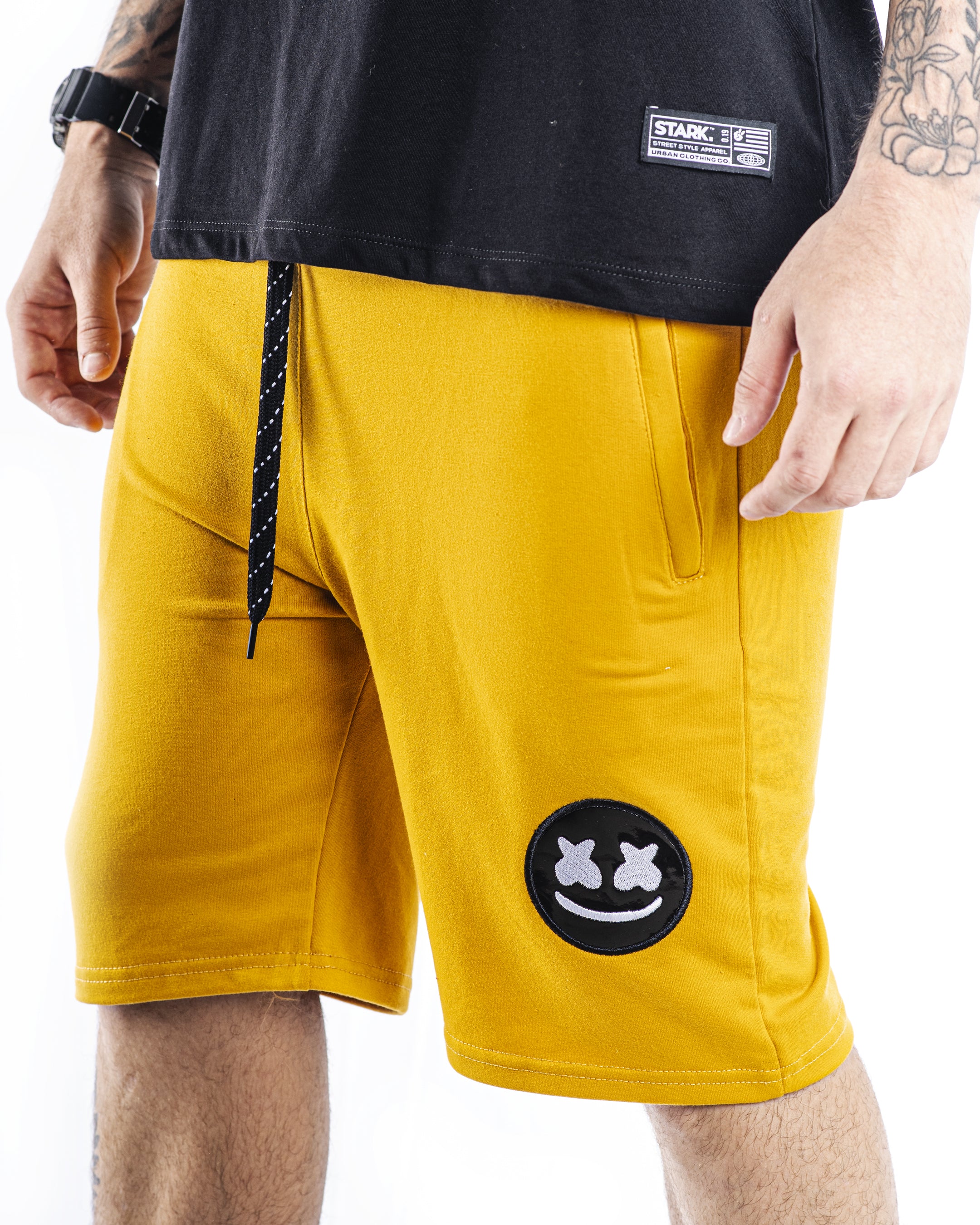 Pantaloneta Mostaza Cara Feliz