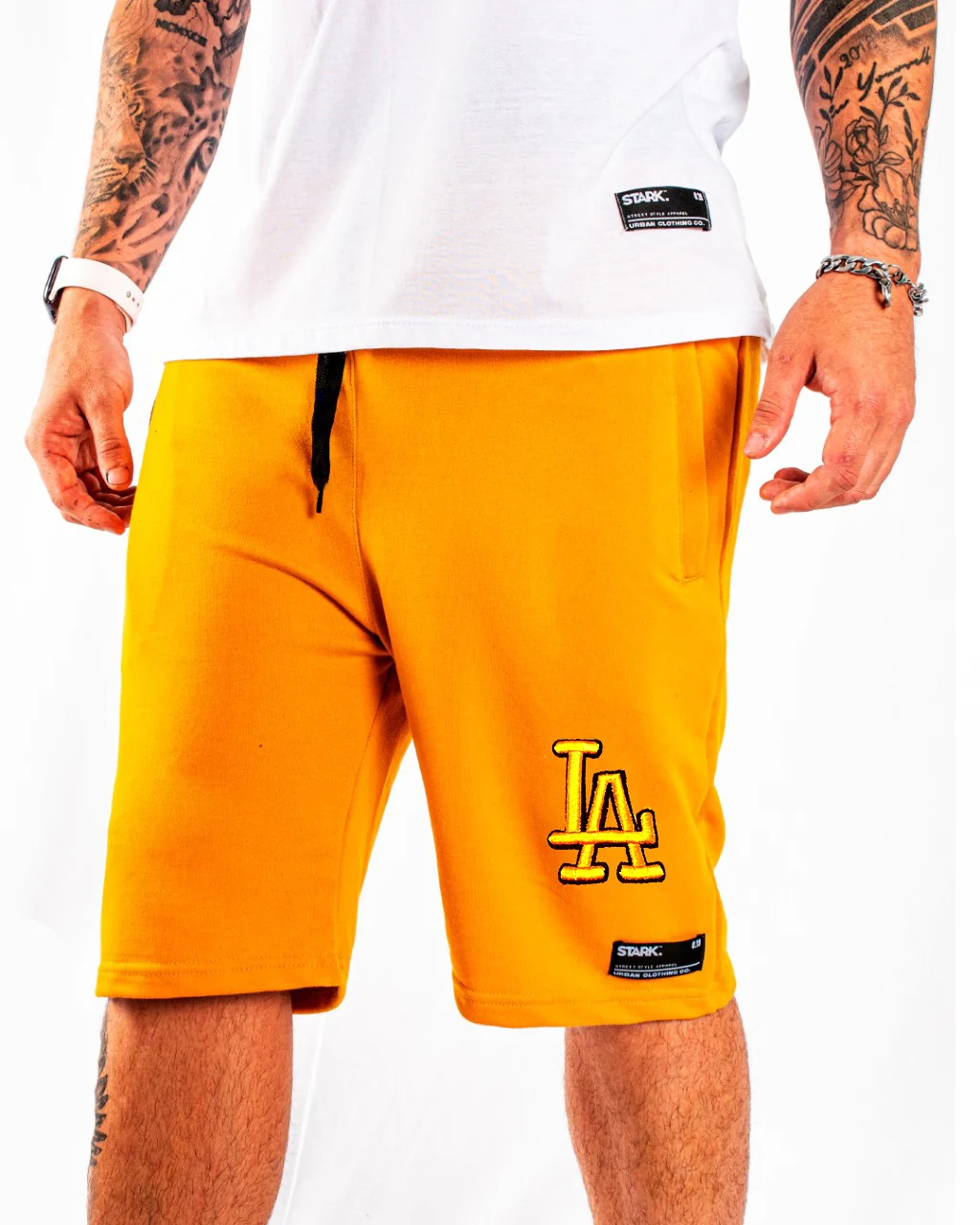 Pantaloneta mostaza LA