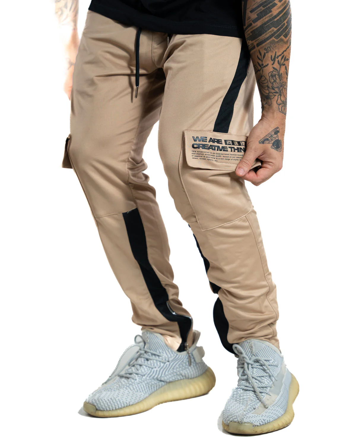 Jogger Caqui cortes StK