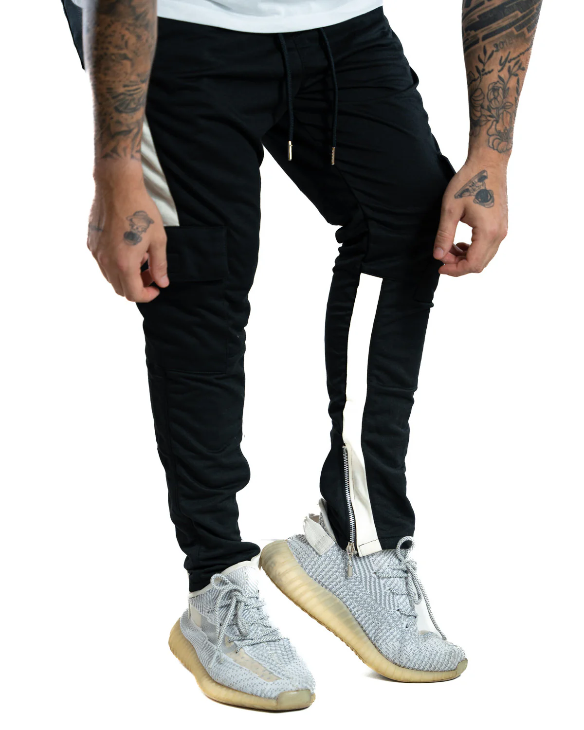 Jogger Negro cortes StK