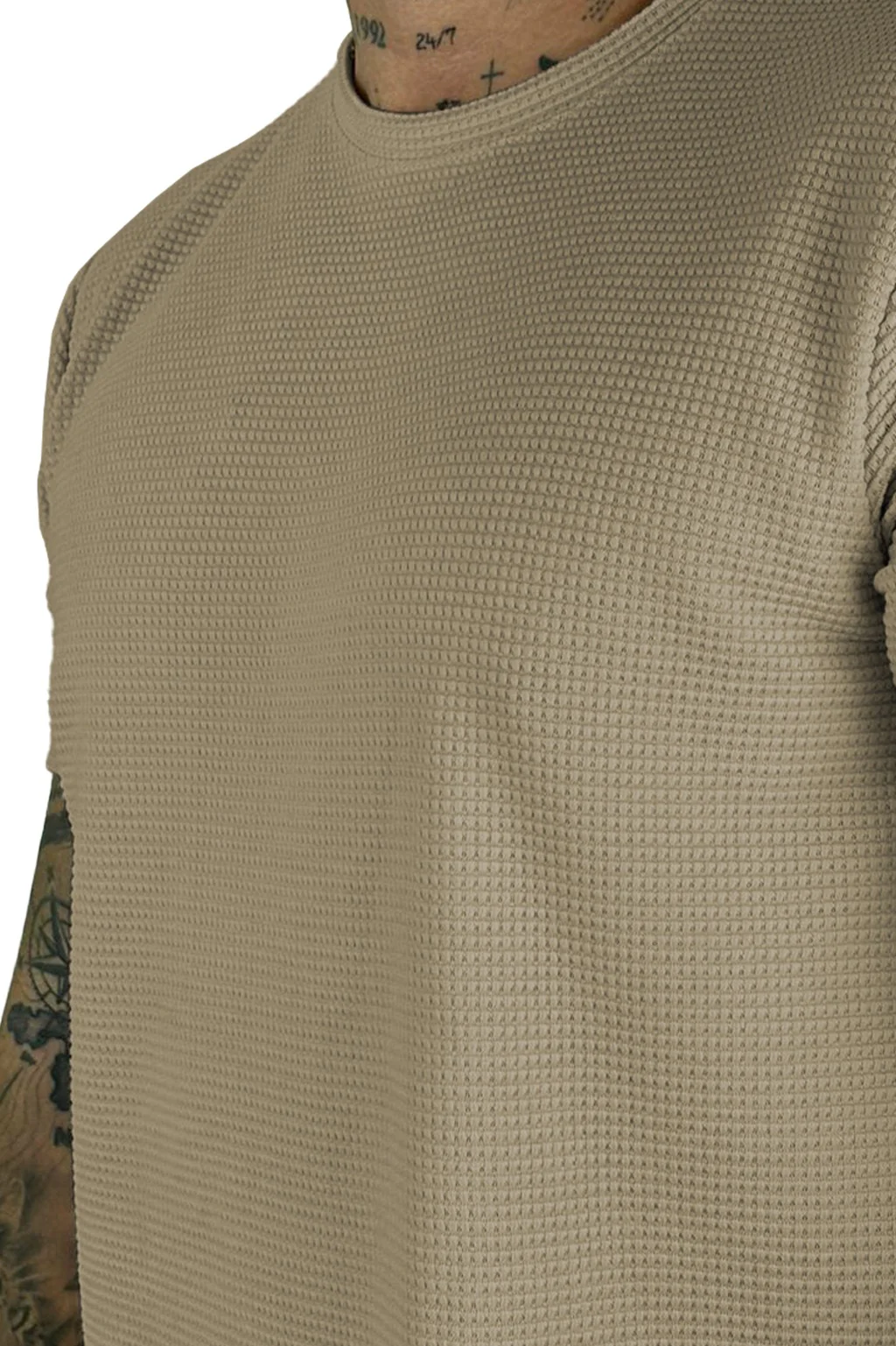 Texturizada Camiseta Beige 1.2 - Image 2